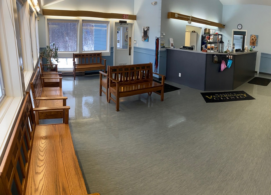 Front Lobby at  Wasilla Veterinary Clinic