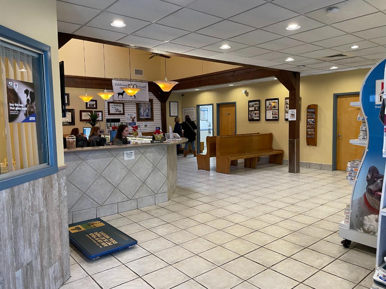 Ludwig's Corner Veterinary Hospital's lobby