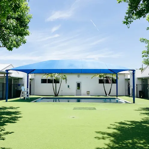 Exterior of Lauderdale Pet Lodge Exterior of Lauderdale Pet Lodge