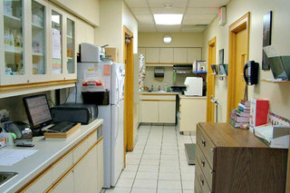 Pharmacy and Lab area of the facility