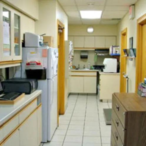 Pharmacy and Lab area of the facility