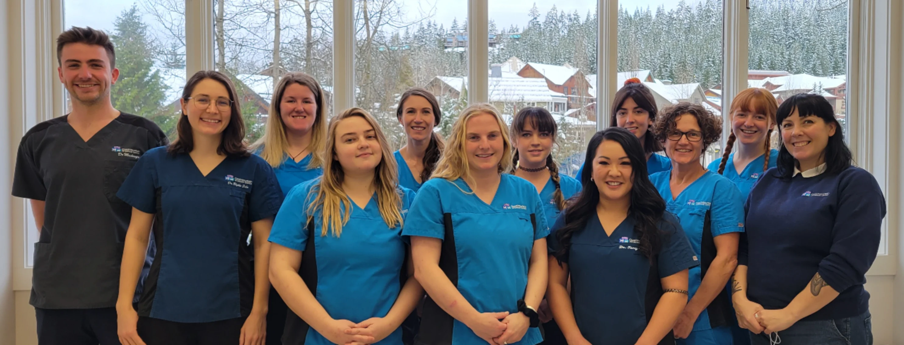 Coast Mountain Veterinary Services - Our Team - Staff - Group Image Nov. 2021