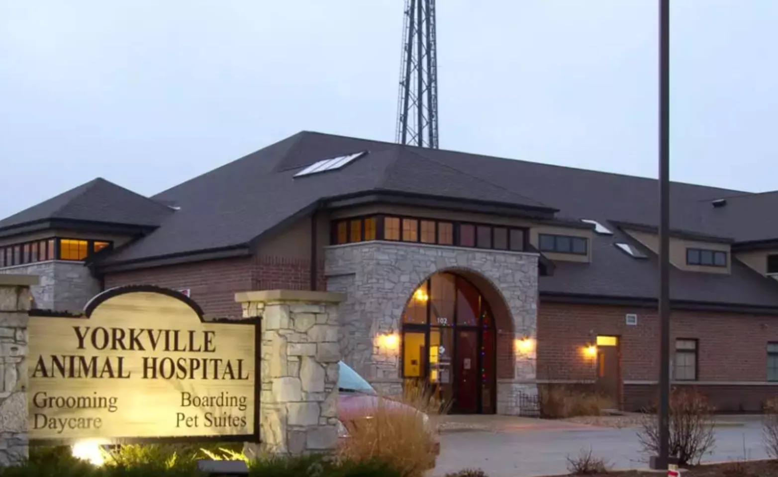 Yorkville Animal Hospital Building Exterior