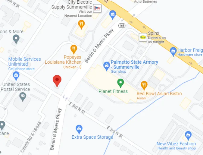 Map image of BluePearl Specialty + Emergency Pet Hospital - Summerville Map image of BluePearl Specialty + Emergency Pet Hospital - Summerville