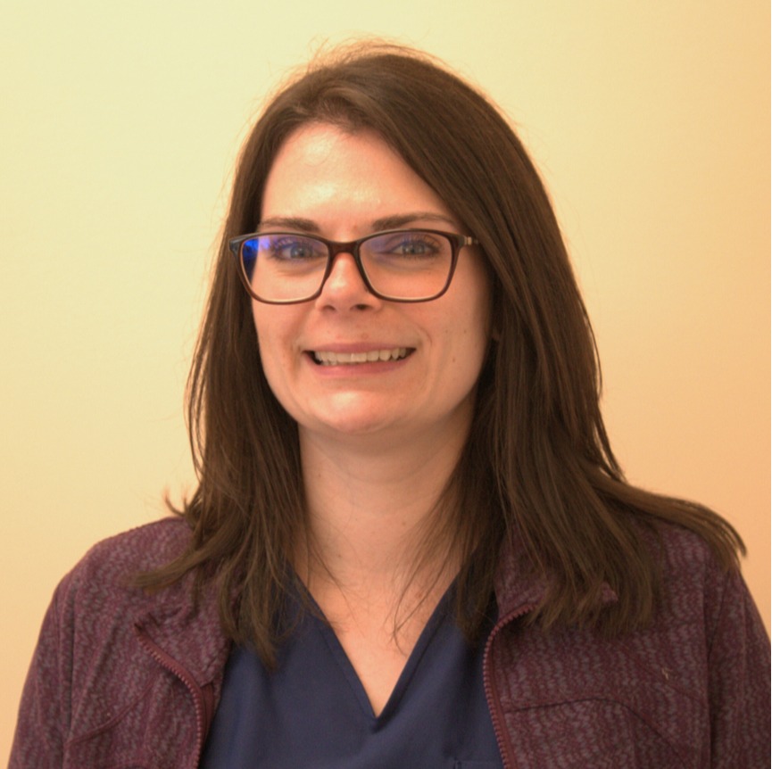 Maegan Middleton holding a black cat