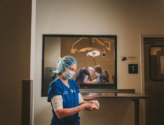 DVM in scrubs. DVM in scrubs.