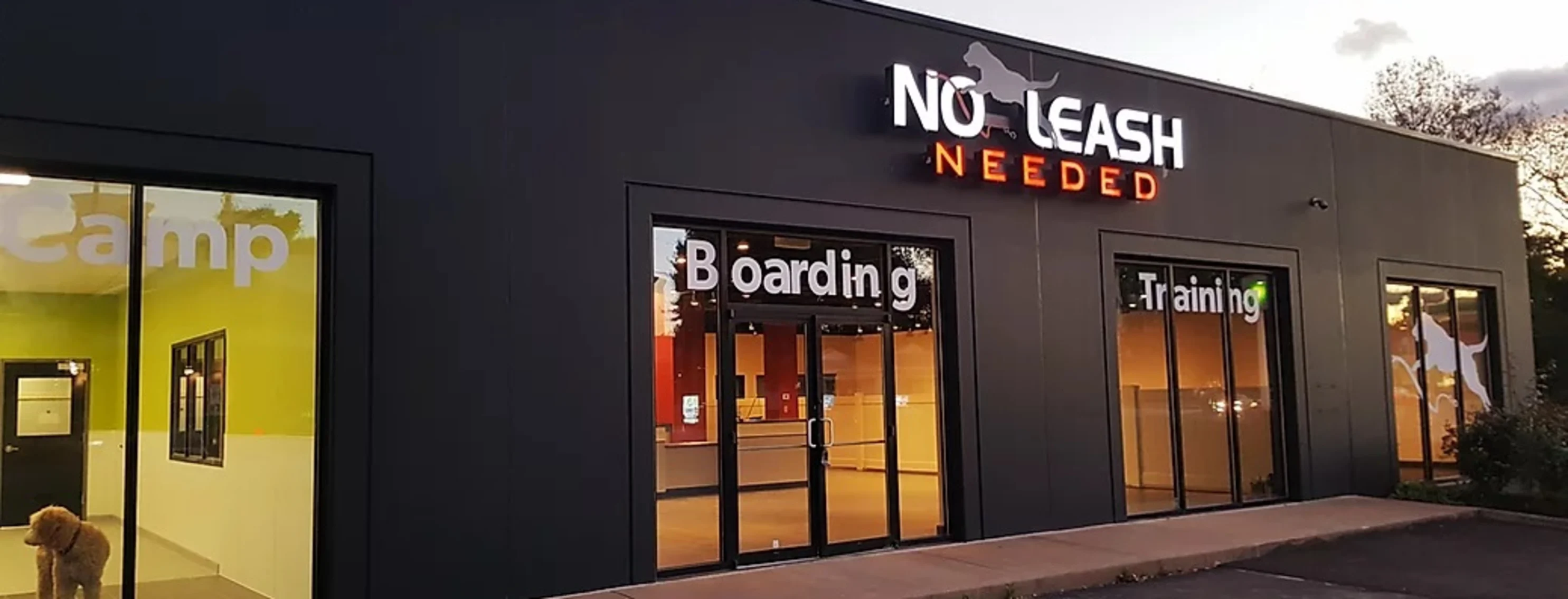 No Leash Needed's Rock Hill location in St. Louis, MO No Leash Needed's Rock Hill location in St. Louis, MO