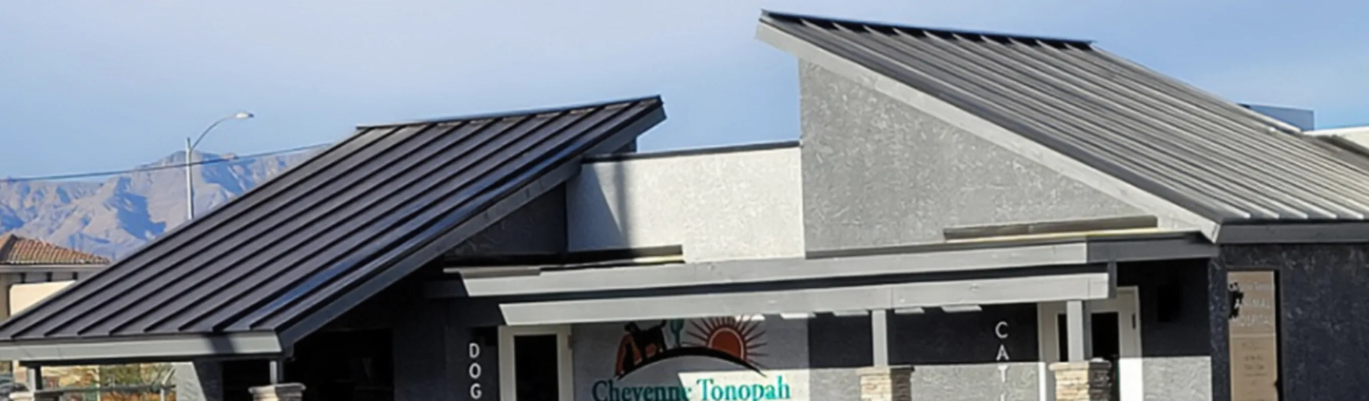 The exterior of Cheyenne Tonopah Animal Hospital