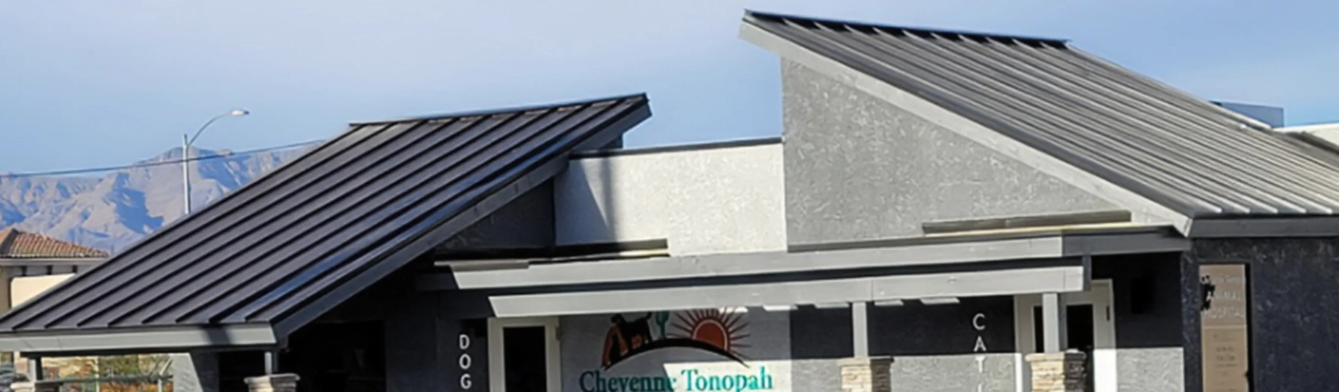 The exterior of Cheyenne Tonopah Animal Hospital The exterior of Cheyenne Tonopah Animal Hospital