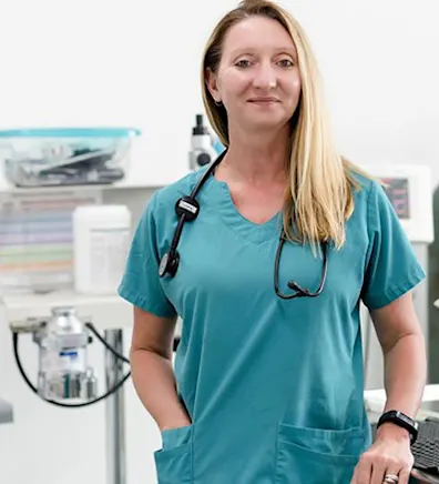 Teresa licensed veterinary technician at AMC Tuscaloosa. Teresa licensed veterinary technician at AMC Tuscaloosa.