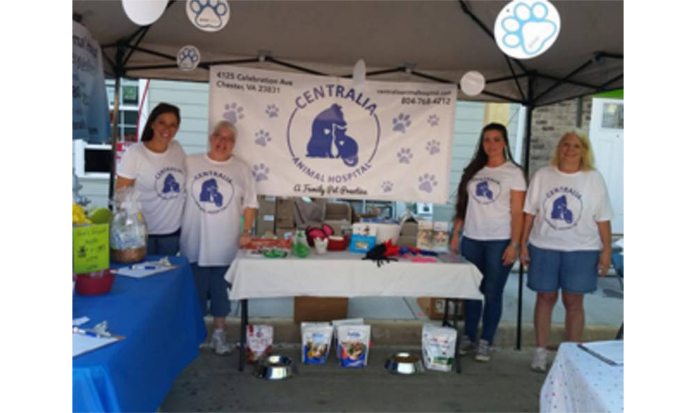 Centralia Animal Hospital Booth