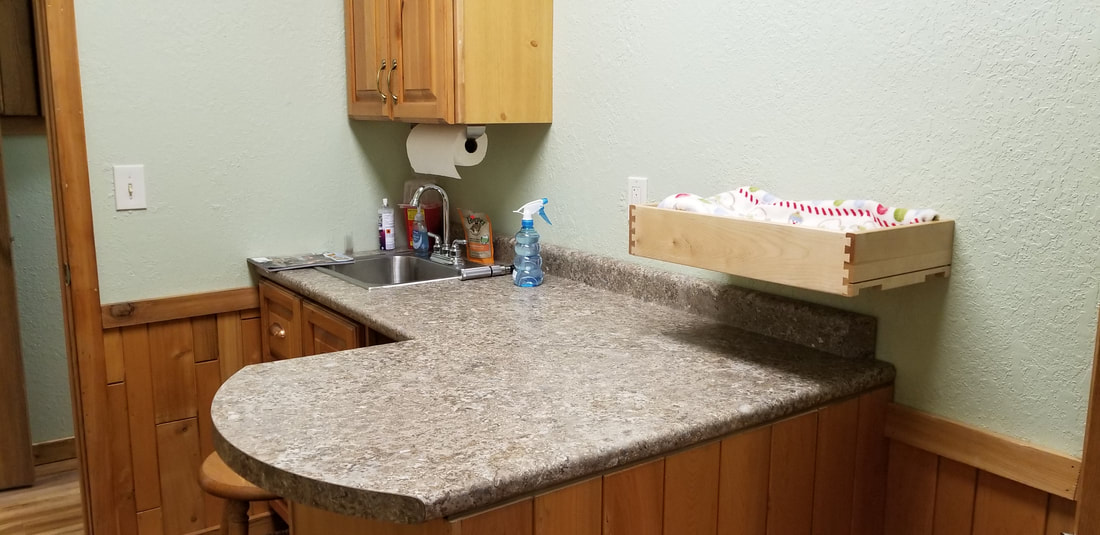 Another one of the examination rooms at All Creatures Veterinary Clinic