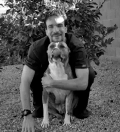 Patrick, Pinnacle Peak Animal Hospital, and a dog Patrick, Pinnacle Peak Animal Hospital, and a dog