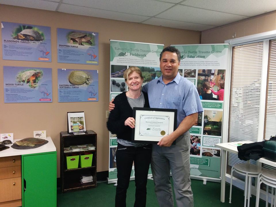 Staff with Kawartha Award