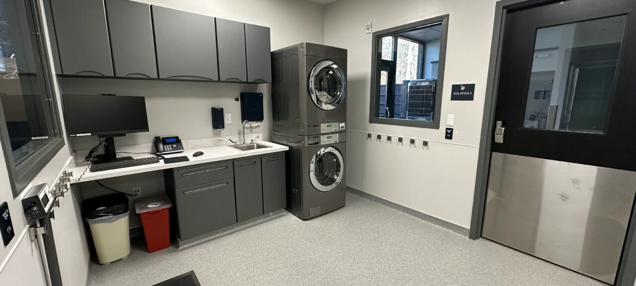 Treatment Area and Laundry Room Treatment Area and Laundry Room