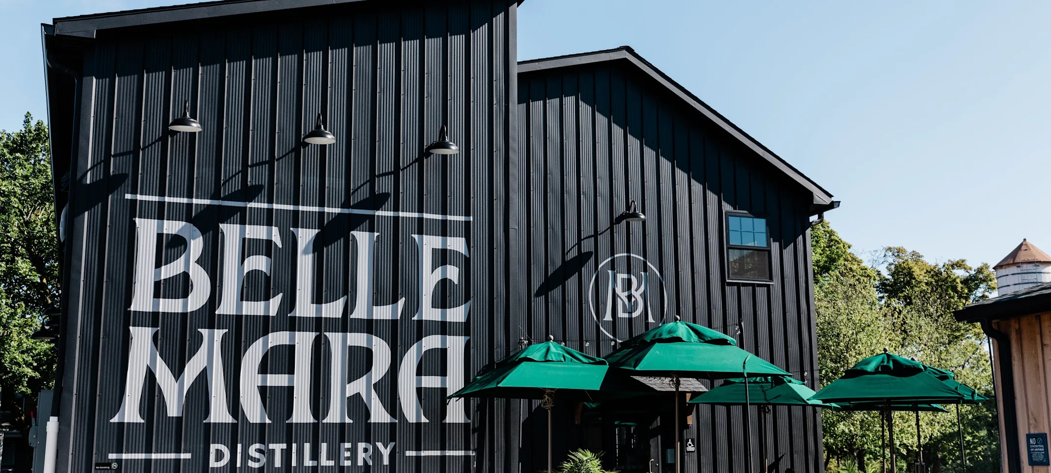 Exterior of Bellemara Distillery Exterior of Bellemara Distillery