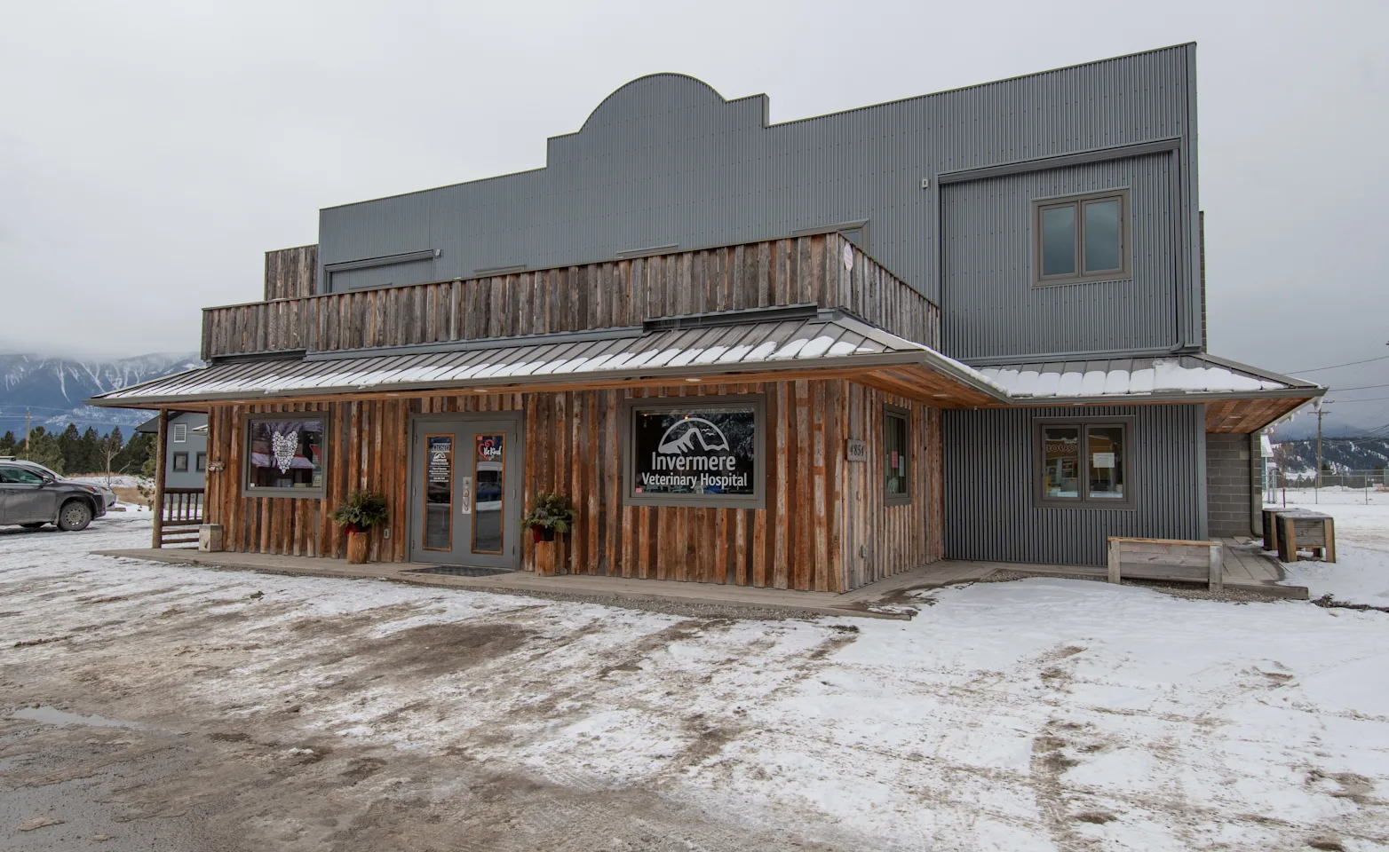 Outside shot of Invermere Veterinary Hospital Outside shot of Invermere Veterinary Hospital