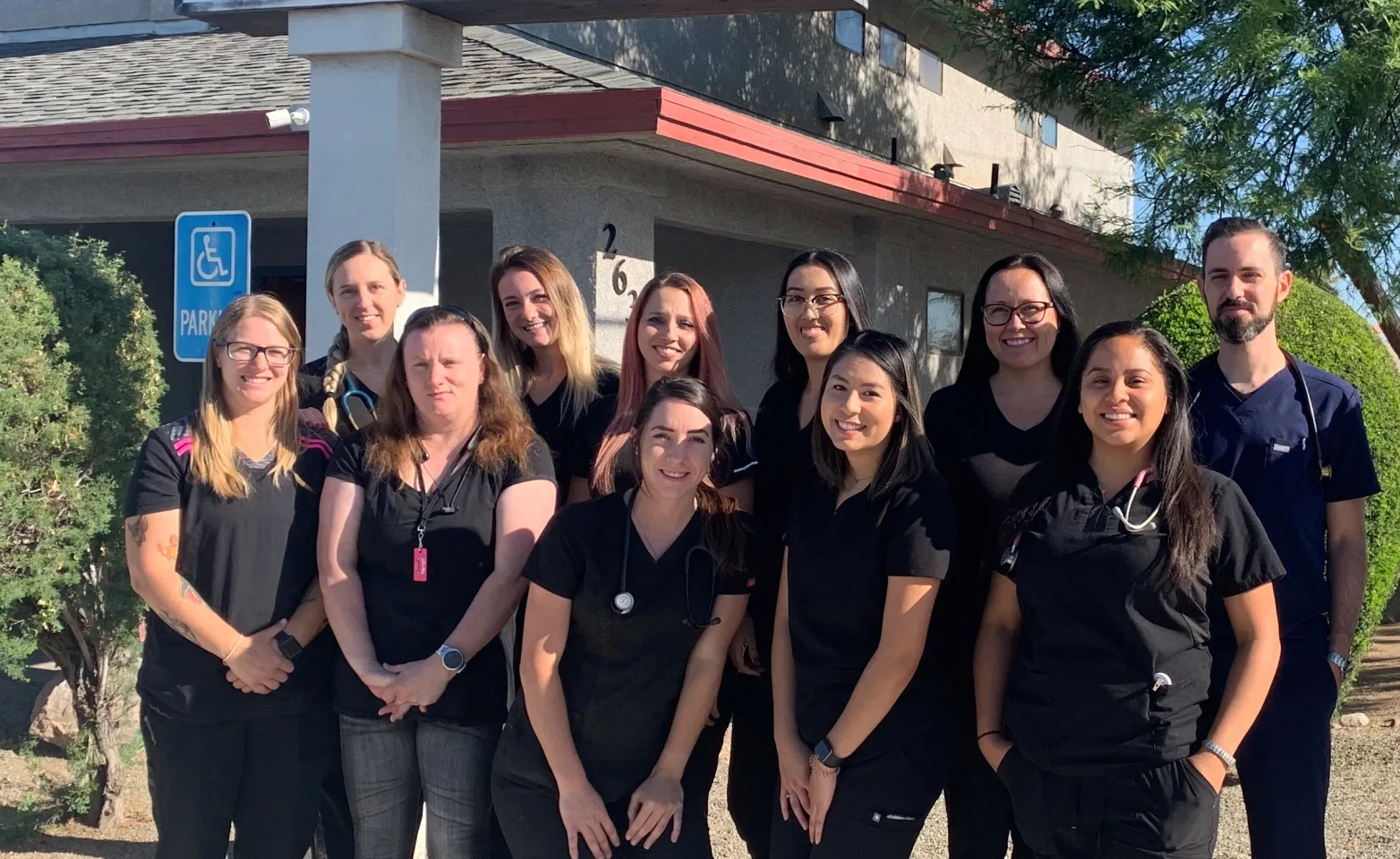 Staff picture at Ironwood Veterinary Clinic