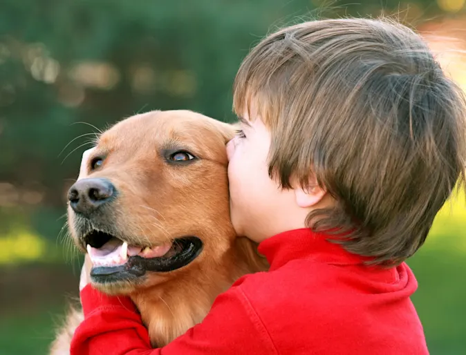 child hugging dog child hugging dog