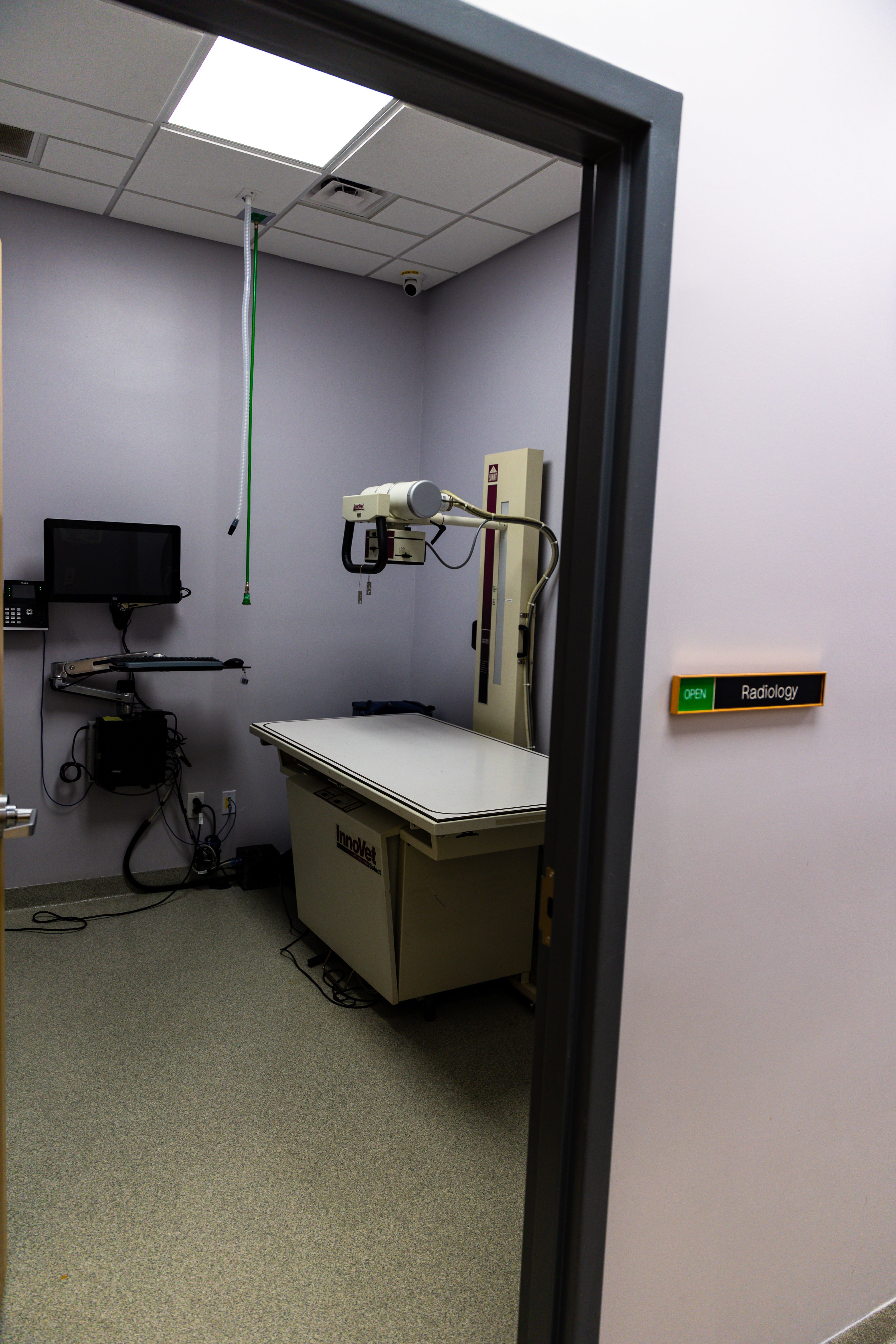 Radiology Room at ABQ Petcare Hospital 
