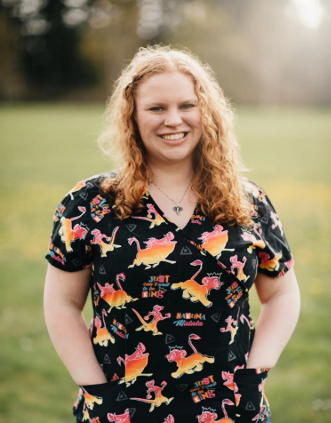 MacKenzie Curley standing outside with her hands in her pockets MacKenzie Curley standing outside with her hands in her pockets