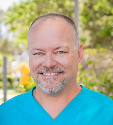 Mike holding boston terrier Mike holding boston terrier