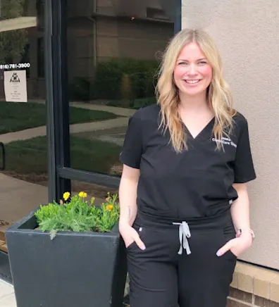 A staff member posing for photo A staff member posing for photo