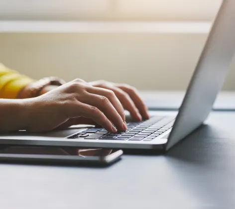 Laptop with Online Records Laptop with Online Records