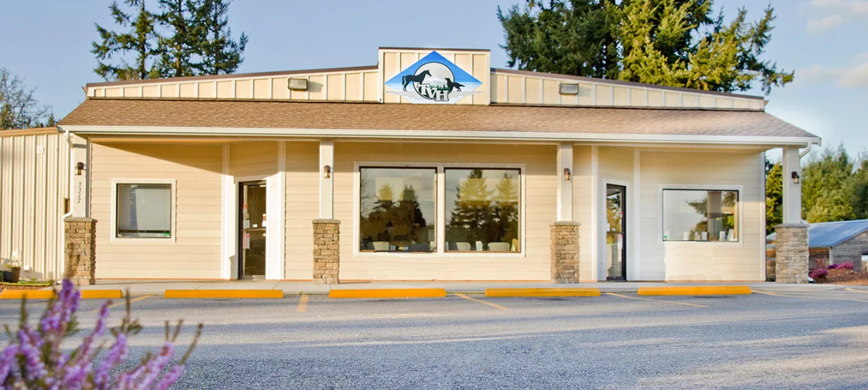 Exterior view of Tahoma Veterinary Hospital