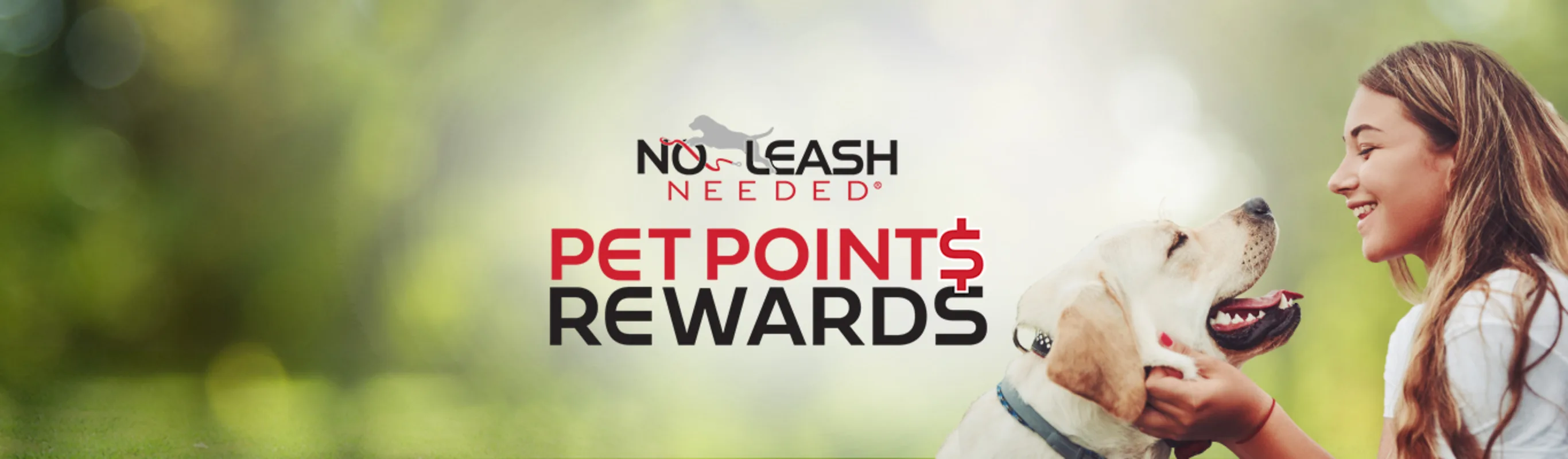 Pet Points for No Leash Needed Pet Points for No Leash Needed