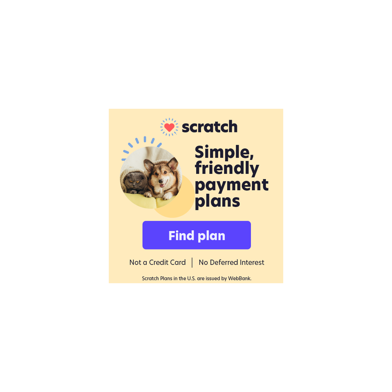 Scratchpay advertisement