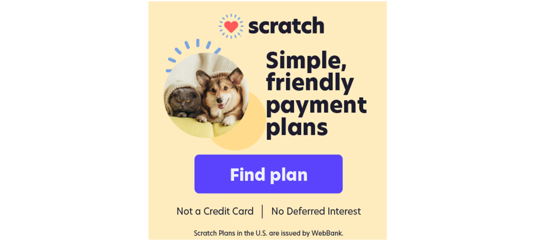 Scratchpay advertisement
