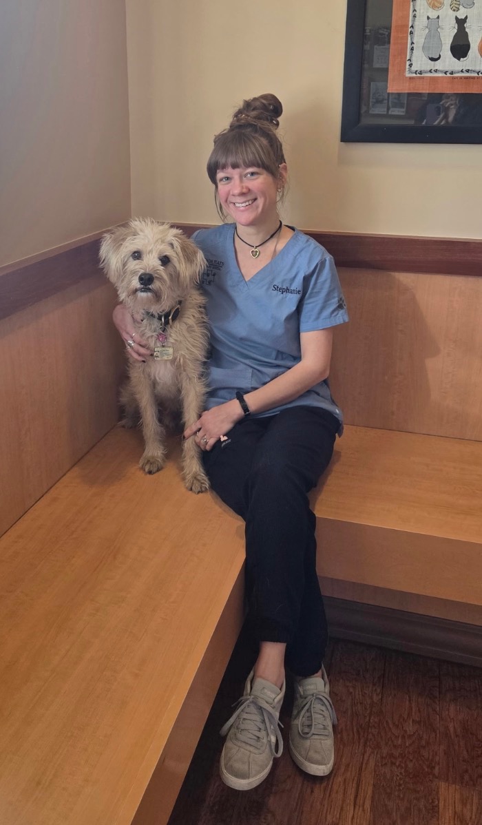 Stephanie Hintz, staff at Arvada Flats Veterinary Hospital