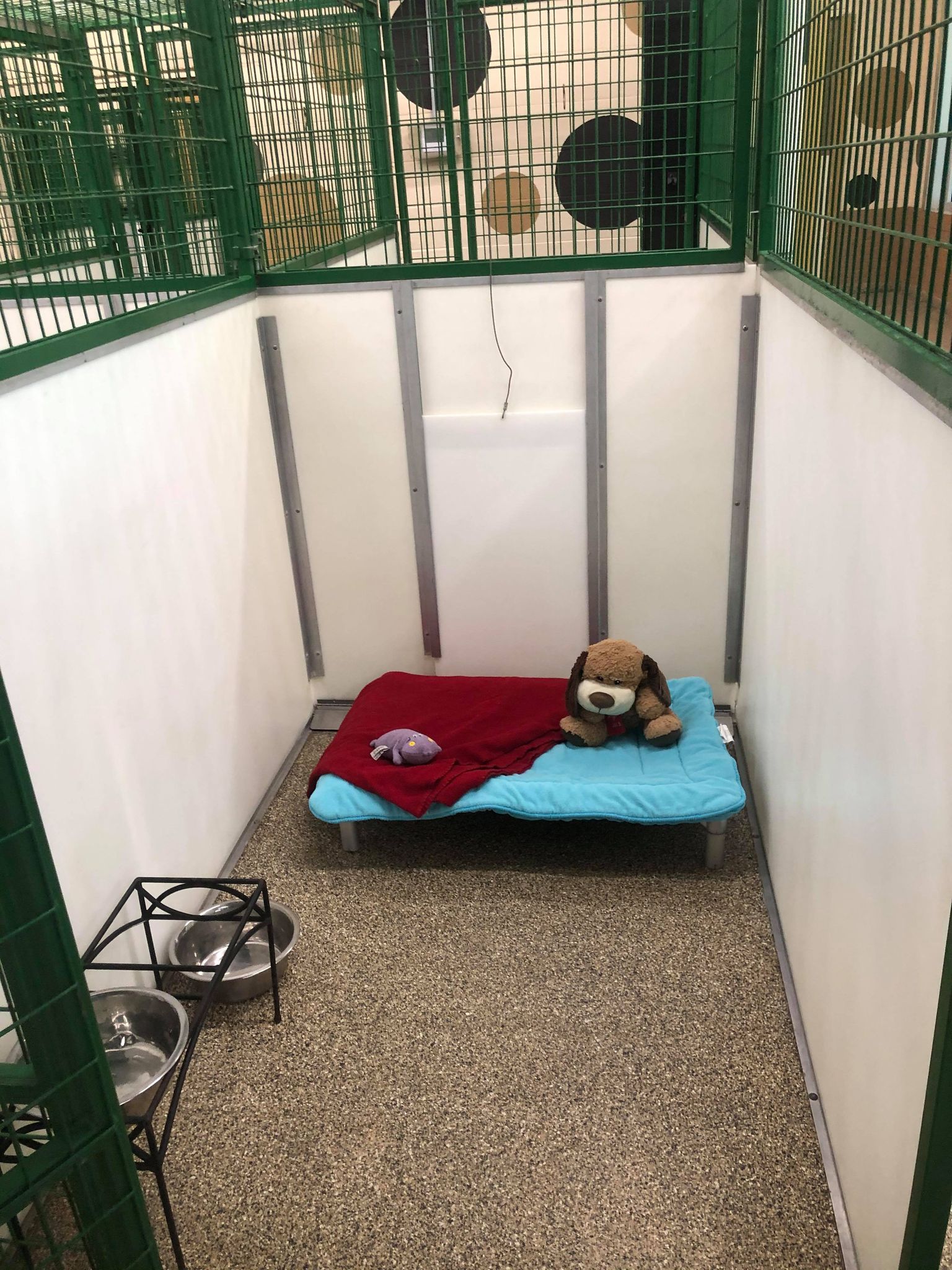 Boarding room front angle