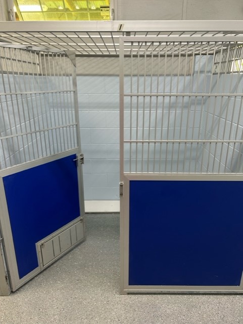 A small holding area for pets 