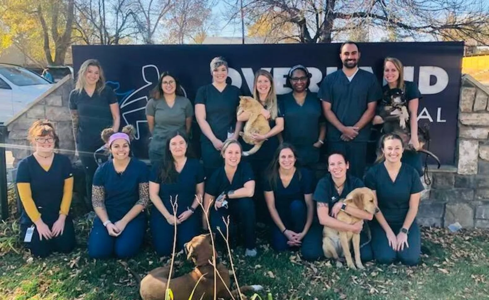 Small team photo of Overland Animal Hospital