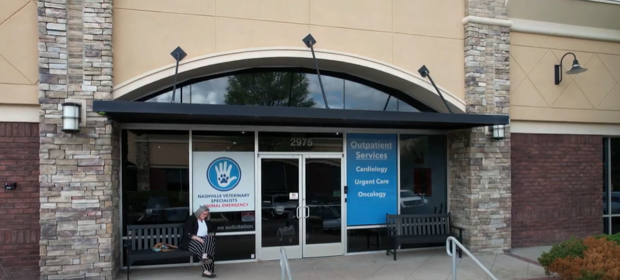 Exterior of Nashville Veterinary Specialists