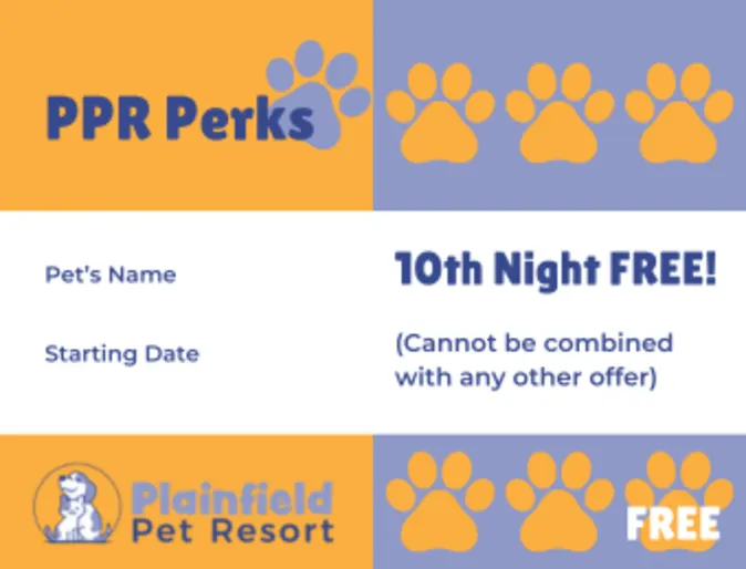 PPR Perks 10th Night Free Card PPR Perks 10th Night Free Card