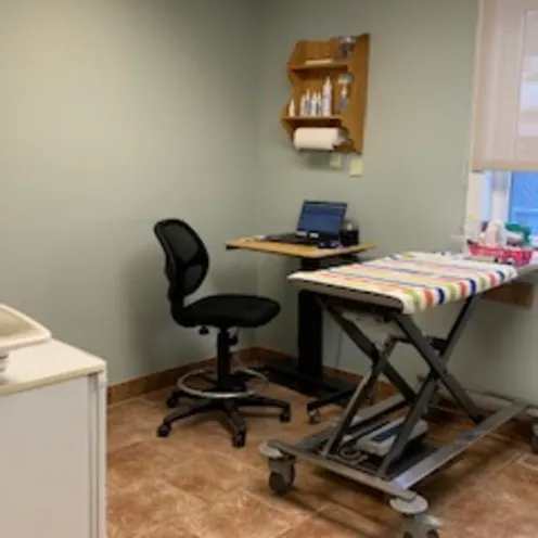 Three Islands Veterinary Services Exam Room