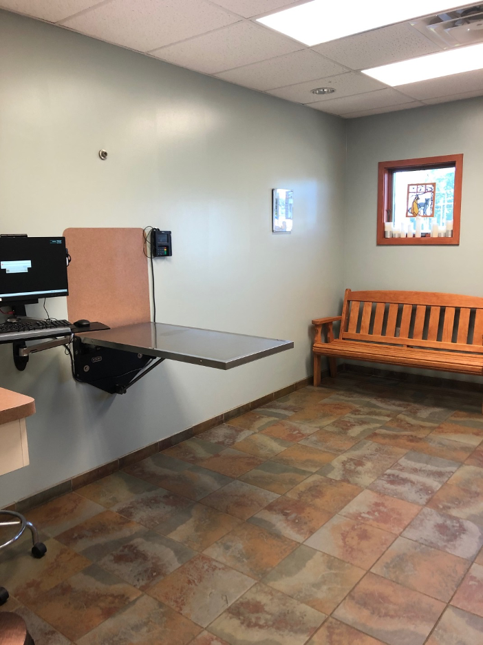 Exam Room with Bench