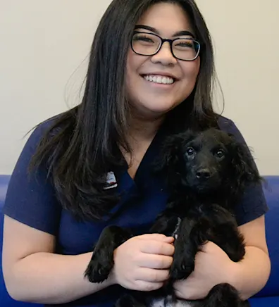 Shawna at Blue Cross Animal Hospital