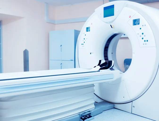 CT scan machine