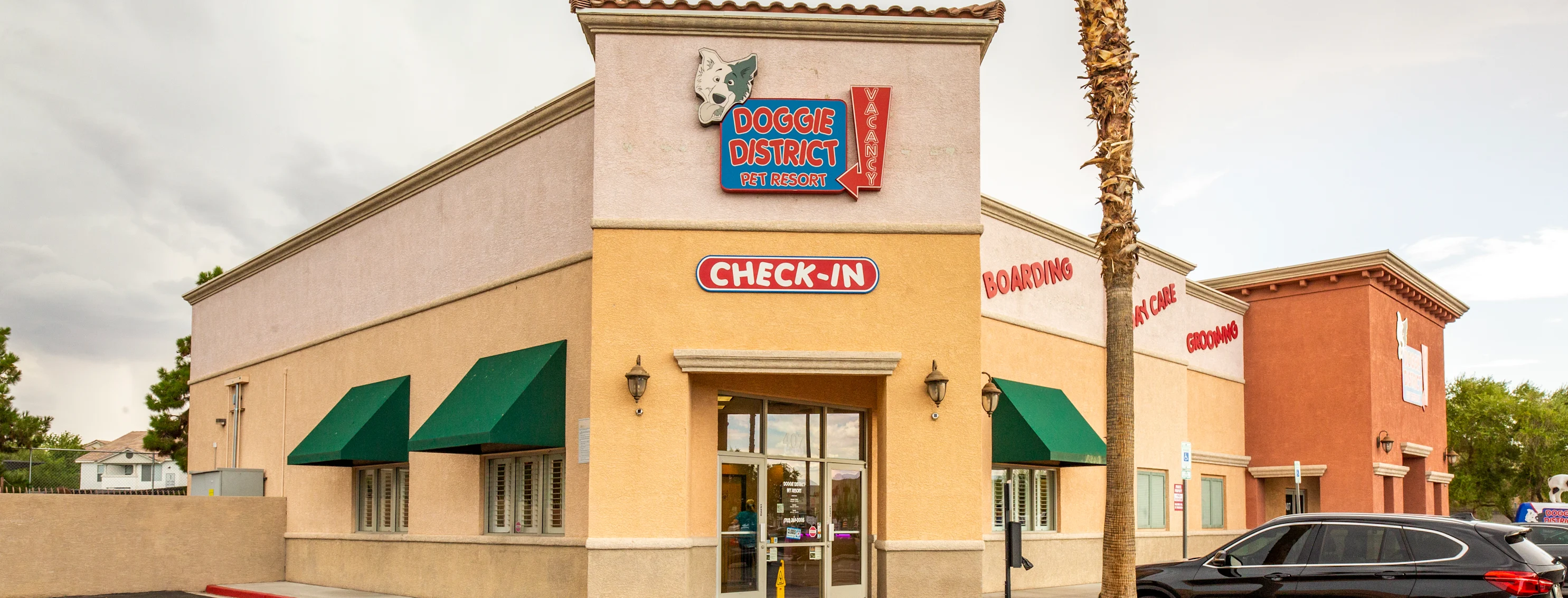 front of doggie district  front of doggie district