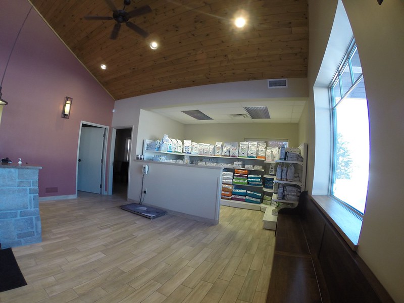Pharmacy Shelves at Huntsville Animal Hospital