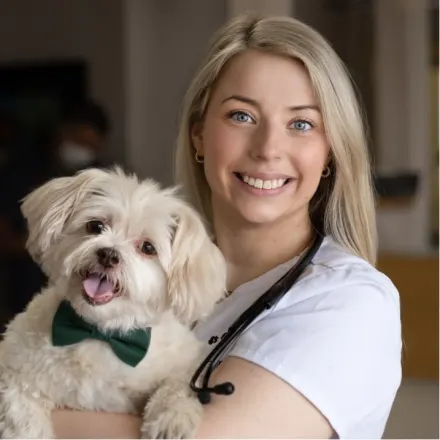 Dr. Adriana Olijnyk from McGilvray Veterinary Hospital