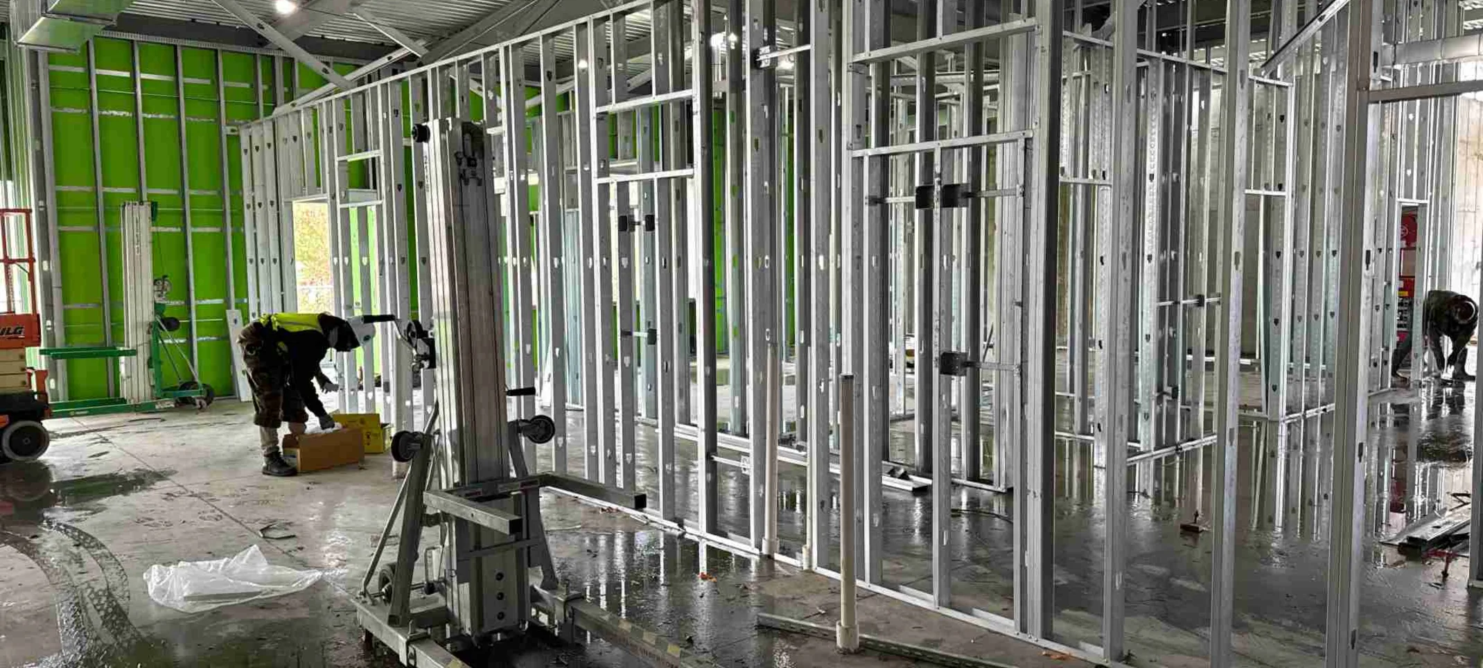 Interior view of the new expansion Interior view of the new expansion