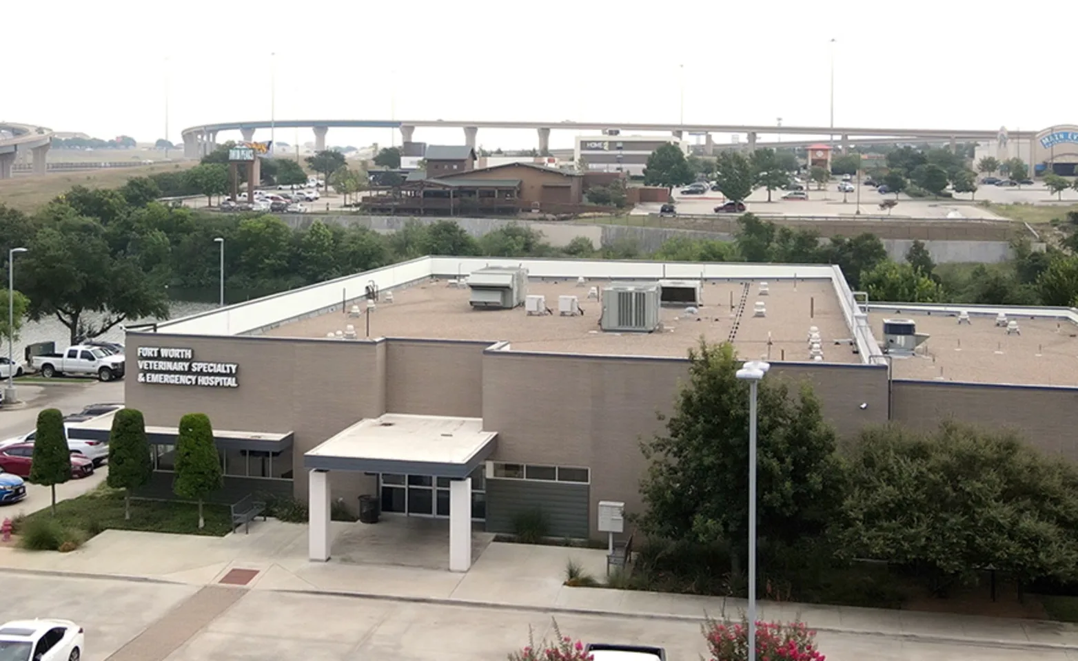 Exterior view of North Dallas location Exterior view of North Dallas location