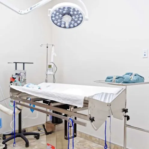 Operating Bed/Room at Sherwood Veterinary Clinic Operating Bed/Room at Sherwood Veterinary Clinic