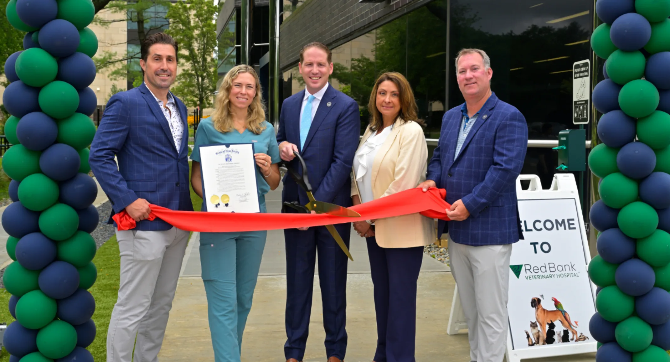 Grand Opening of Red Bank Veterinary Hospital - Tinton Falls Grand Opening of Red Bank Veterinary Hospital - Tinton Falls