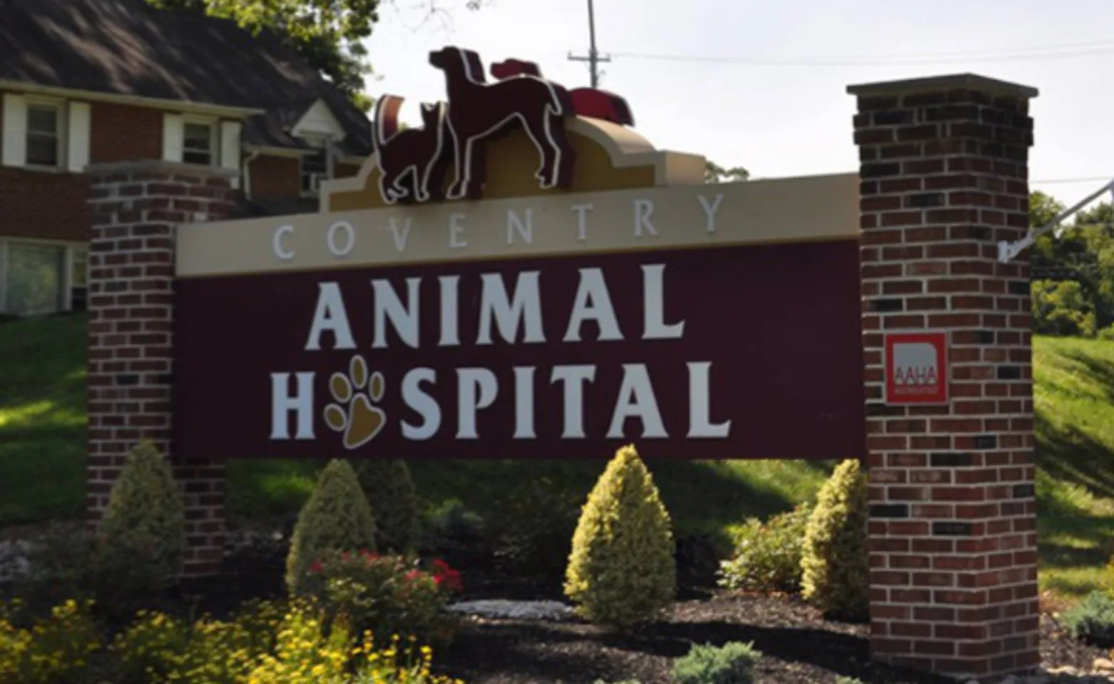 Coventry Animal Hospital sign Coventry Animal Hospital sign